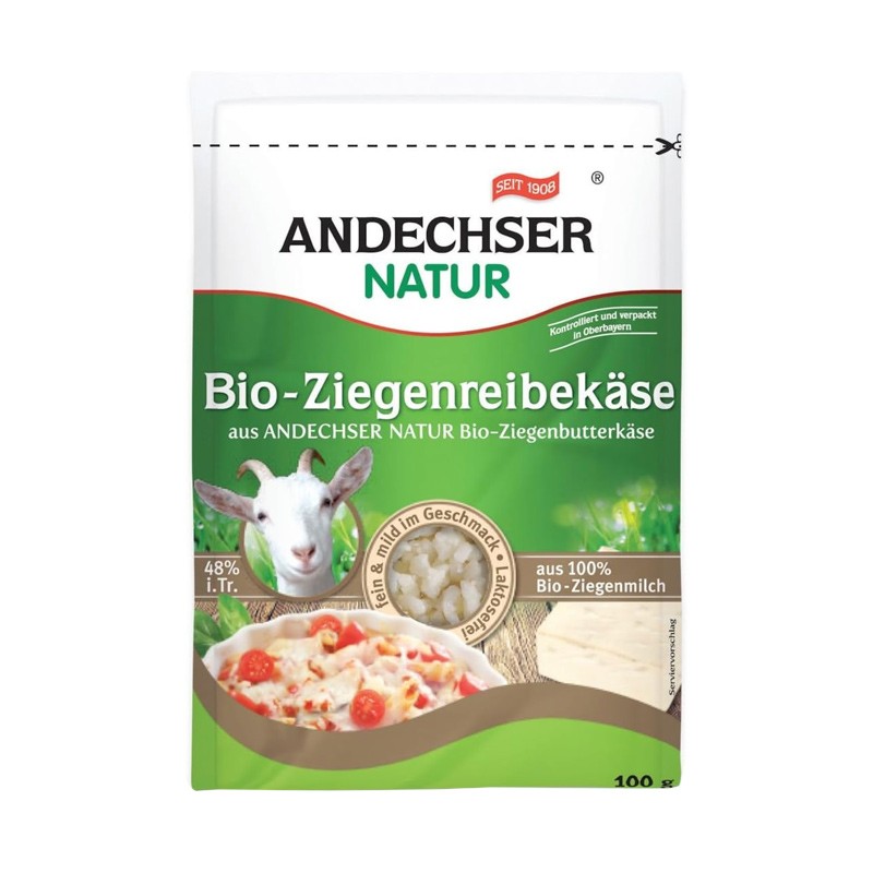 QUESO RALLADO DE CABRA 100G ANDECHSER