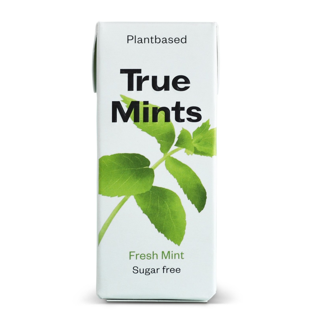 CARAMELOS SABOR MENTA 13G TRUE GUM