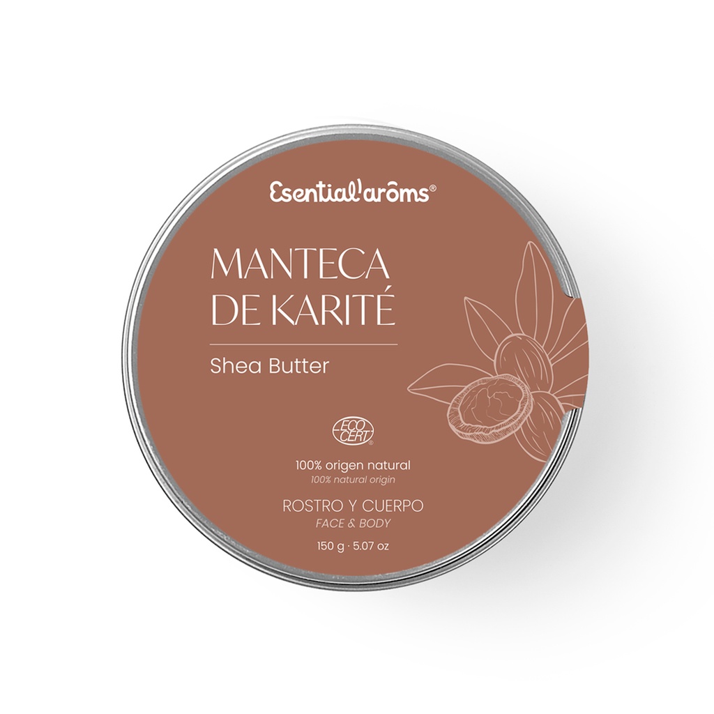 MANTECA DE KARITE BIO 150G ESENTIAL AROMS