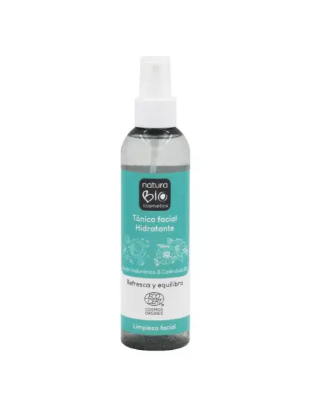 TÓNICO FACIAL HIDRATANTE ÁCIDO HIALURÓNICO Y CALÉNDULA 200ML NATURABIO