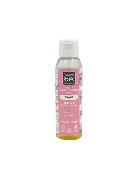ACEITE DESMAQUILLANTE OJOS ACEITE DE RICINO Y CALENDULA 100ML NATURABIO