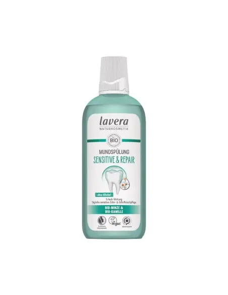 ENJUAGUE BUCAL SENSIBLE Y REPARADOR CON FLÚOR 400ML LAVERA