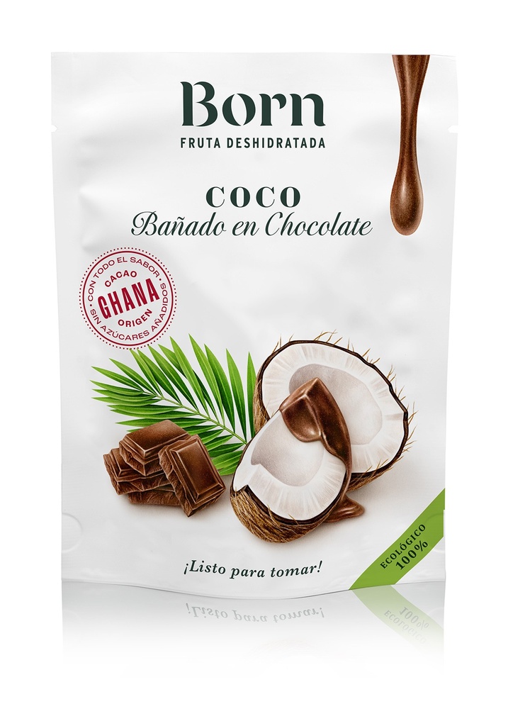 COCO DESHIDRATADO CON CHOCOLATE 40G BORN