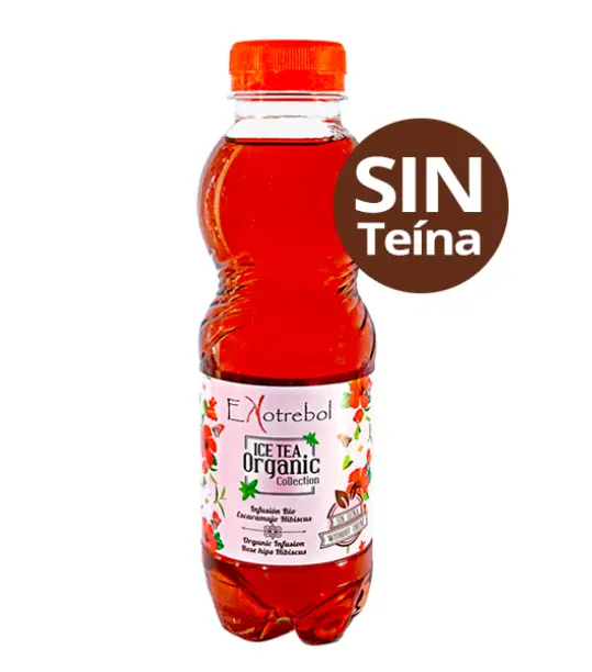 INFUSIÓN DE ESCARAMUJO HIBISCUS SIN TEÍNA 500ML EKOTREBOL