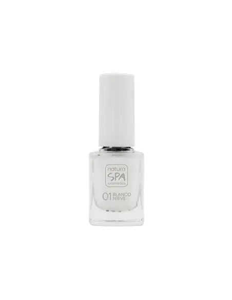 ESMALTE UÑAS 01 BLANCO NIEVE NATURASPA