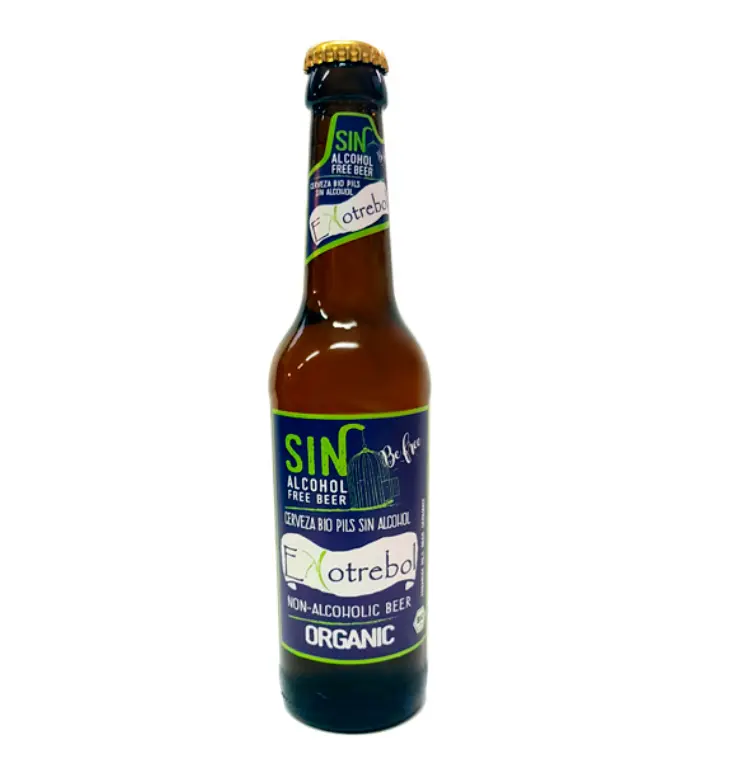 CERVEZA SIN ALCOHOL 330ML EKOTREBOL