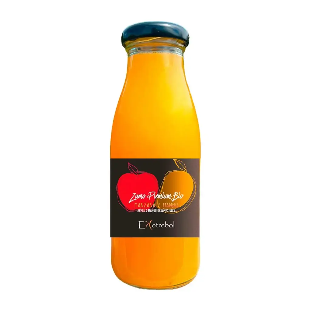 ZUMO DE MANZANA Y MANGO PREMIUM 250ML EKOTREBOL