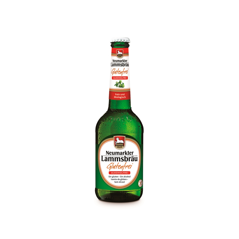 CERVEZA SIN ALCOHOL Y SIN GLUTEN 330ML LAMMSBRAU