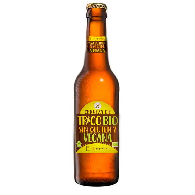 CERVEZA DE TRIGO BIO SIN GLUTEN 330ML EKOTREBOL
