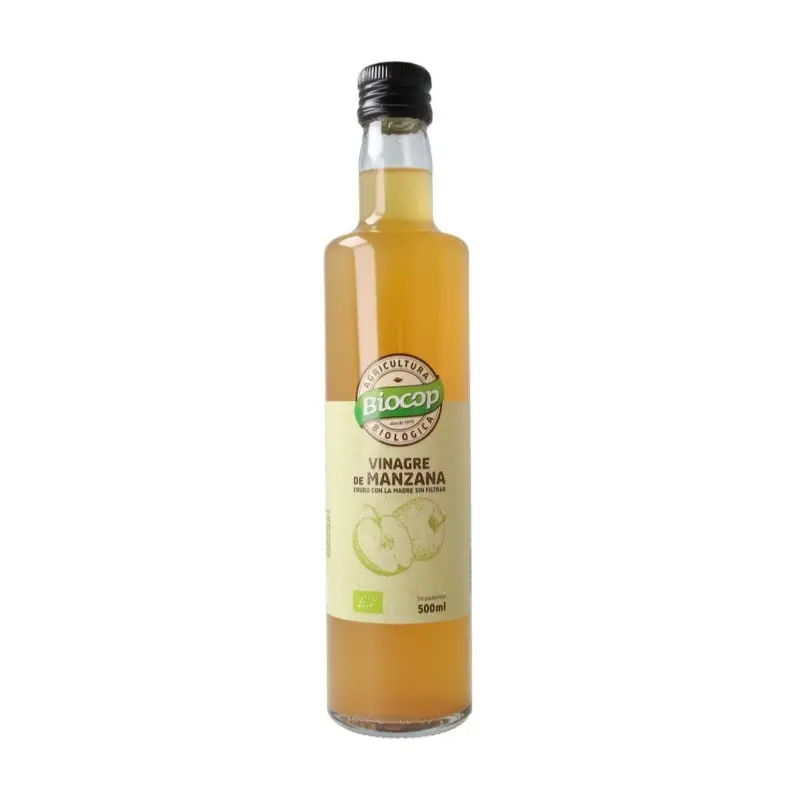 VINAGRE DE MANZANA SIN FILTRAR 500ML BIOCOP