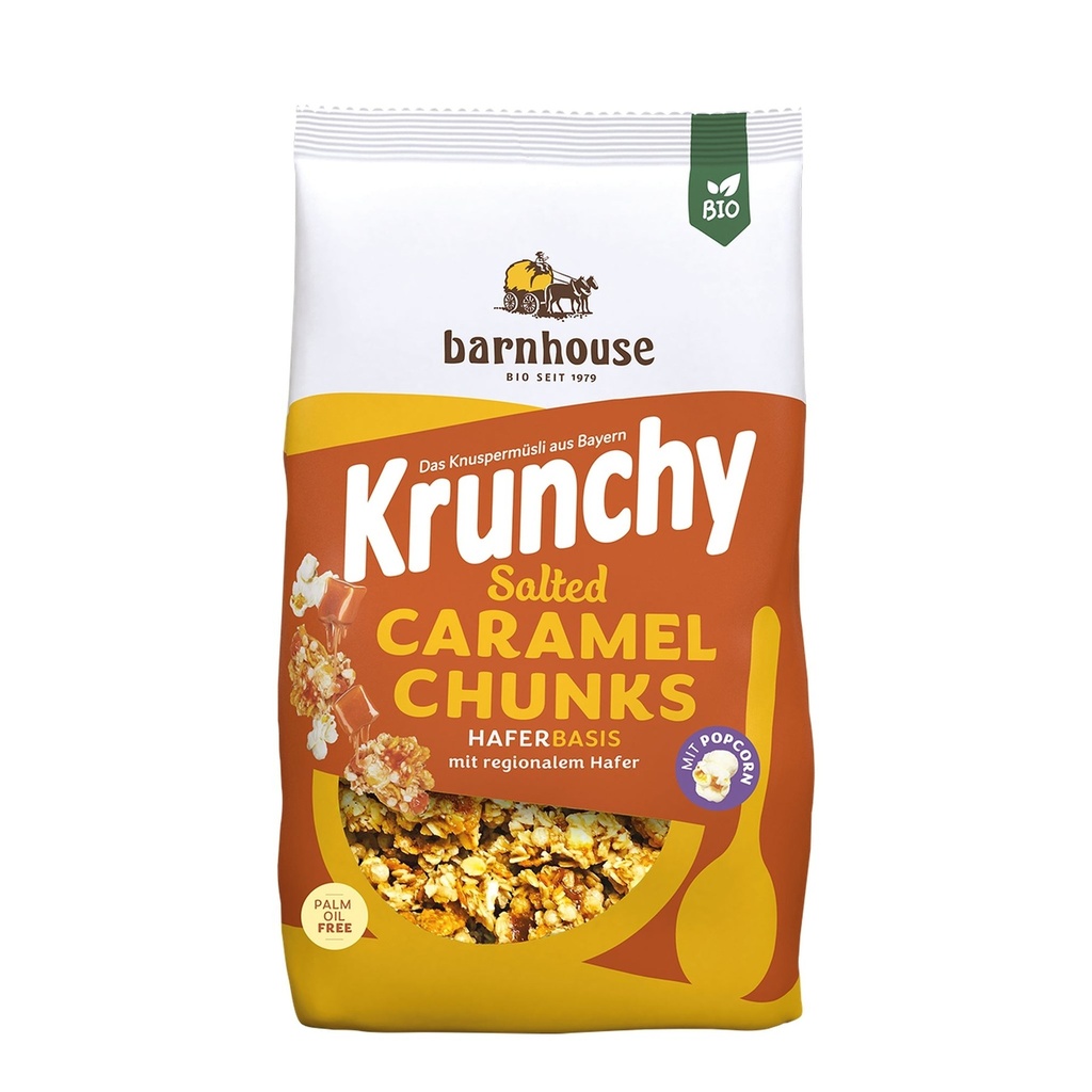 MUESLI KRUNCHY CARAMELO CHUNKS 500G BARNHOUSE 