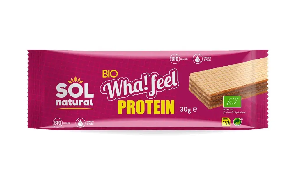 WHA! FEEL SNACK ESPELTA PROTEIN 30G SOL NATURAL