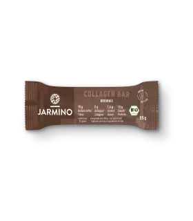 BARRITA DE COLÁGENO Y PROTEICA DE BROWNIE 55G JARMINO