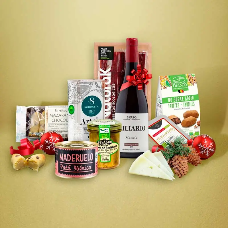 Cesta Navidad BIO Gourmet