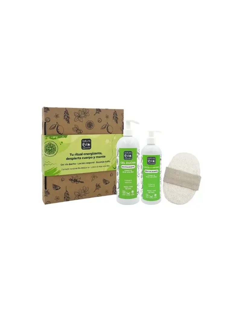 CAJA REGALO CUIDADO CORPORAL REVITALIZANTE NATURABIO