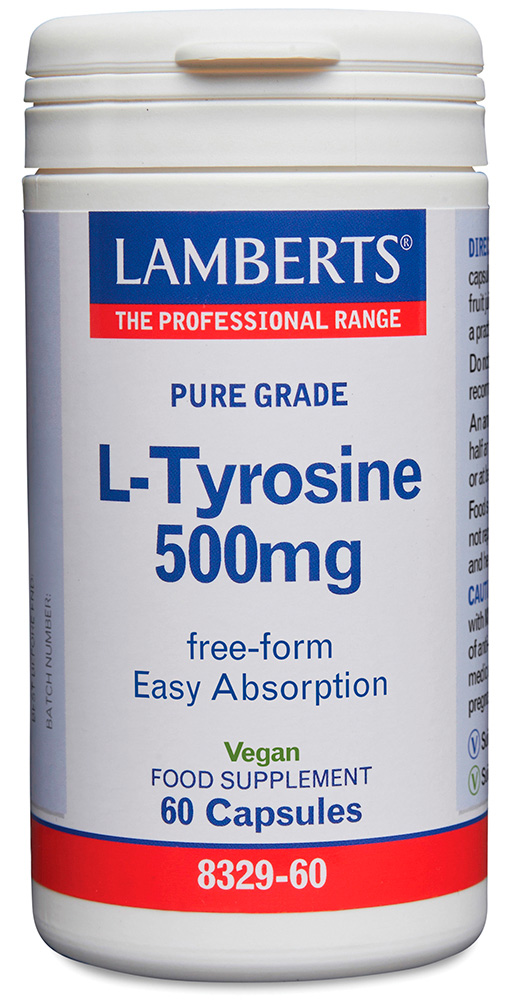 L-TIROSINA 500MG LAMBERTS