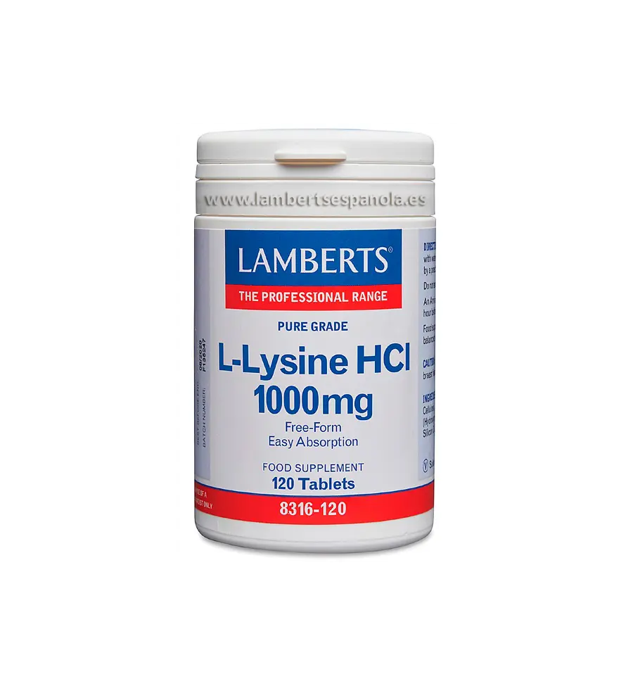 L-LISINA HCI 1000MG LAMBERTS