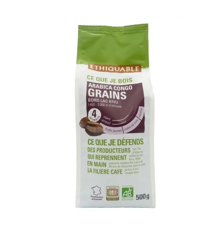 CAFÉ PREMIUM MÉXICO GRANO 500G ETHIQUABLE