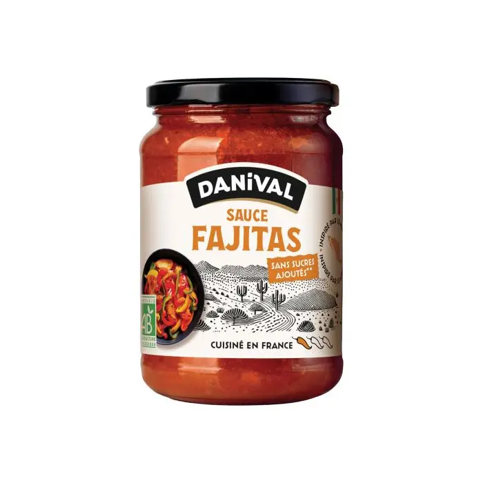 SALSA PARA FAJITAS 350G DANIVAL