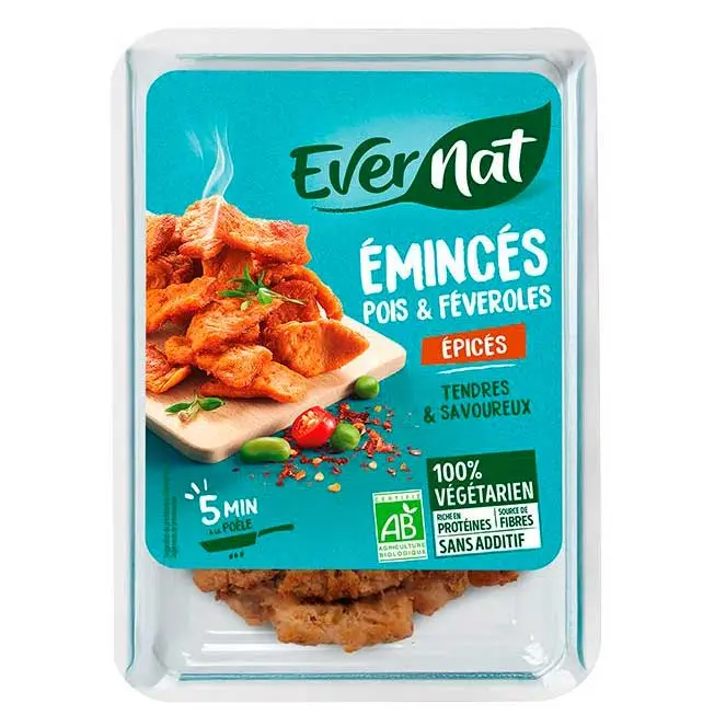 TIRAS VEGANAS SABOR MEXICANO 200G EVERNAT