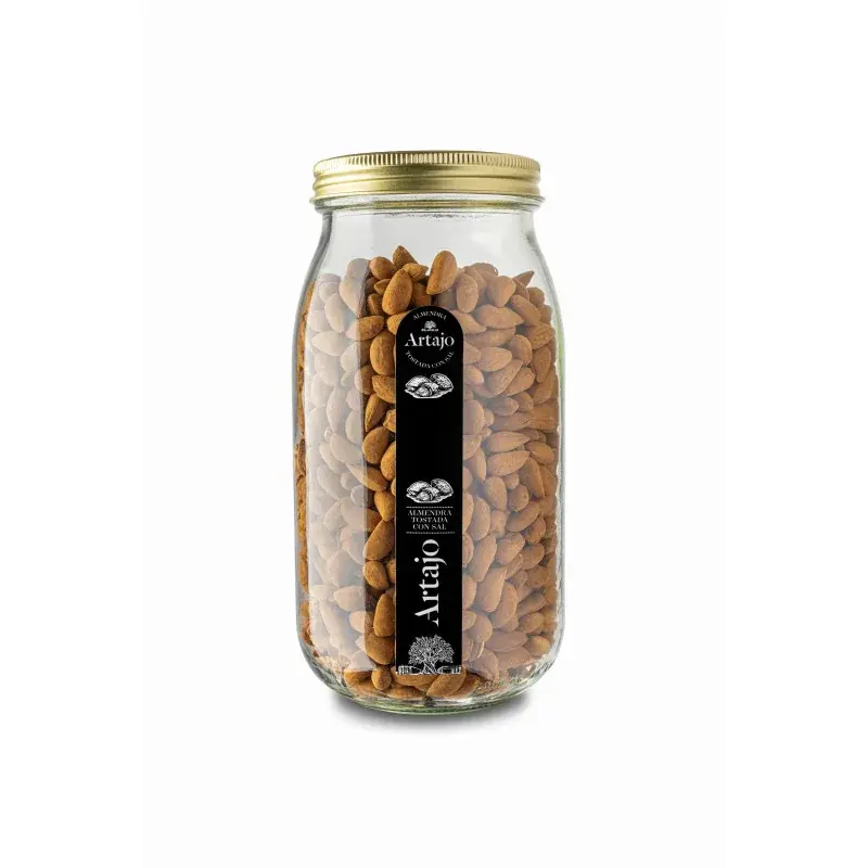ALMENDRAS TOSTADAS CON PIEL Y SAL 1KG ARTAJO