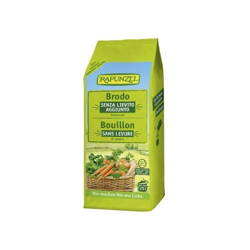 CALDO DE VERDURAS BRODO SIN LEVADURA 500G RAPUNZEL