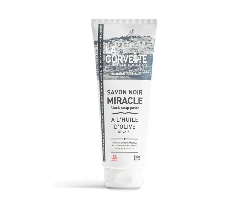 JABÓN NEGRO MILAGROSO ACEITE DE OLIVA 250ML LA CORVETTE