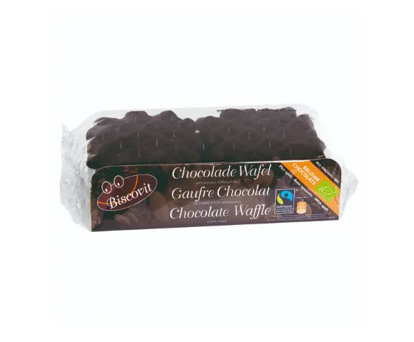 GOFRES DE ESPELTA CON CHOCOLATE 185G BISCOVIT