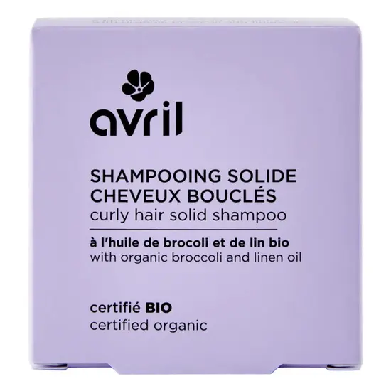 CHAMPÚ SÓLIDO CABELLO RIZADO 60G AVRIL
