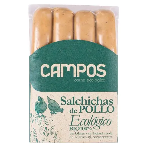 SALCHICHA FRANCKFURT DE POLLO 250G CAMPOS