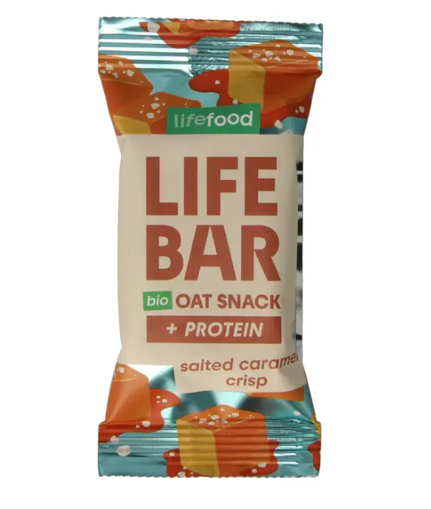 BARRITA PROTEICA AVENA DE SALTED CARAMEL CRISP 40G LIFEBAR