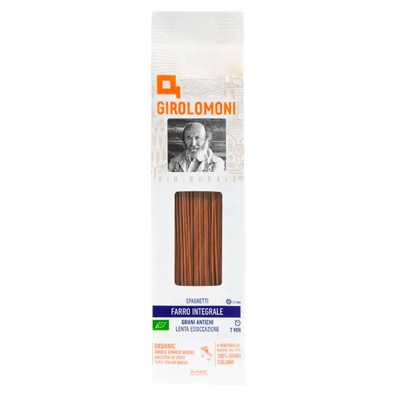 ESPAGUETIS DE ESPELTA INTEGRAL 500G GIROLOMONI