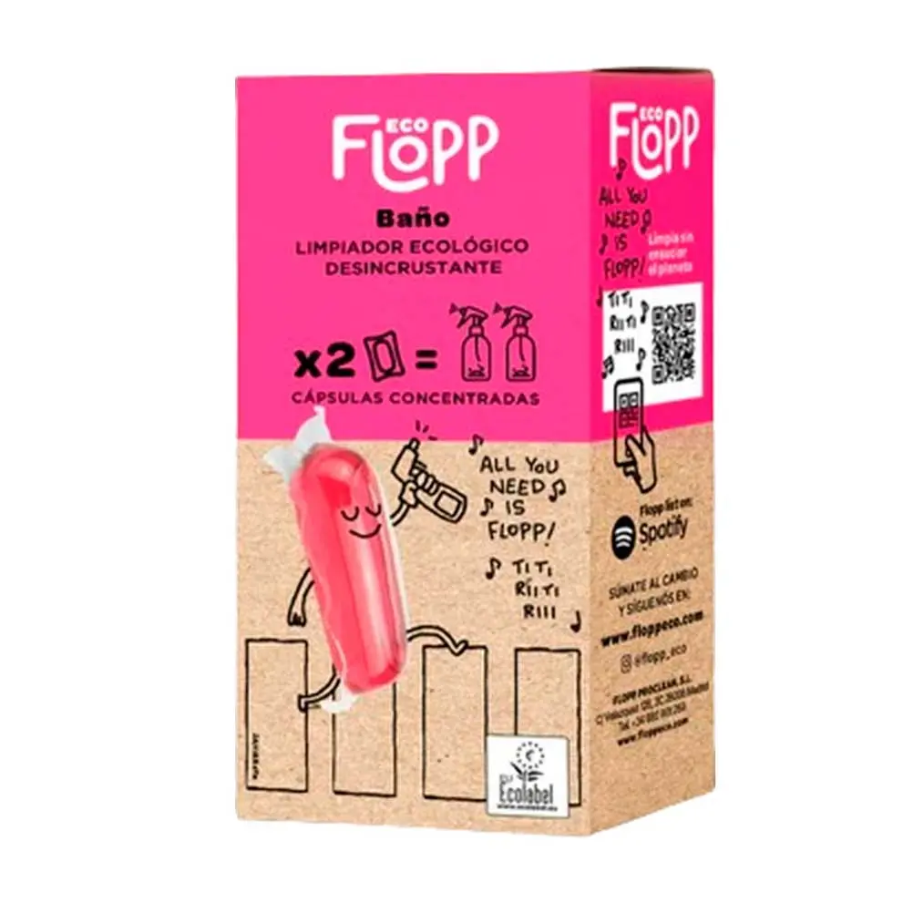 RECAMBIO PULVERIZADOR BAÑO 2 CÁPSULAS FLOPP