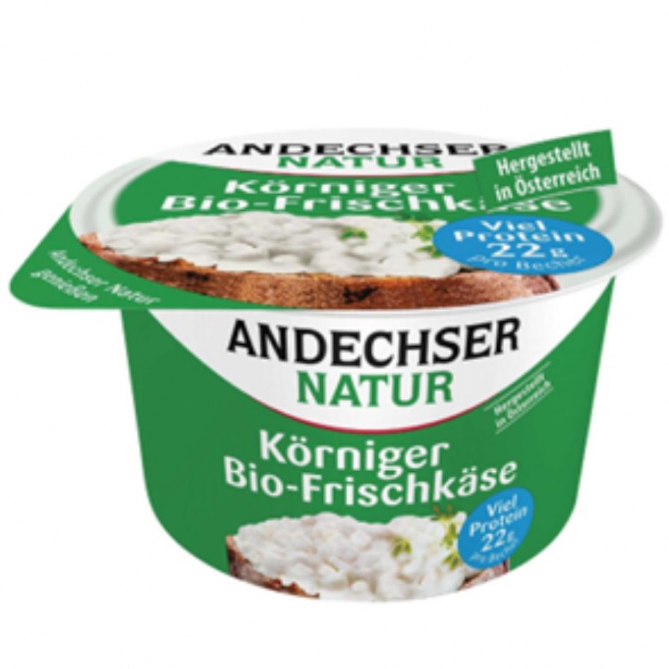 QUESO FRESCO GRANULADO 20% ESTILO COTTAGE 200G ANDECHSER