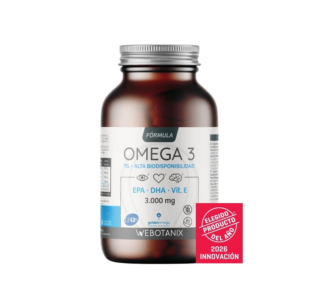 OMEGA 3 FORMULA GOLDEN OMEGA 90 PERLAS WEBOTANIX