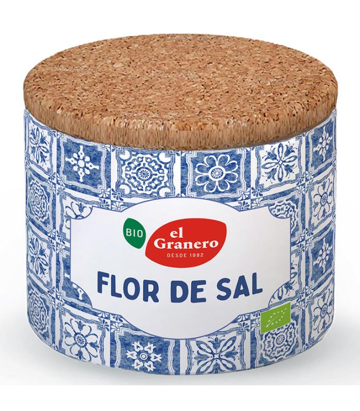 FLOR DE SAL DEL ATLANTICO 125G EL GRANERO INTEGRAL