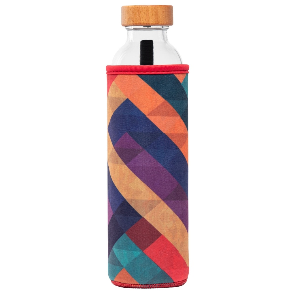BOTELLA NEOPRENO GEOMETRIC 0,75L FLASKA 