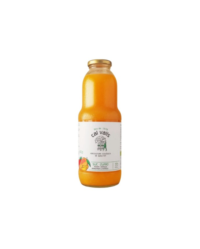 ZUMO DE MANGO Y MANZANA 1L CAL VALLS
