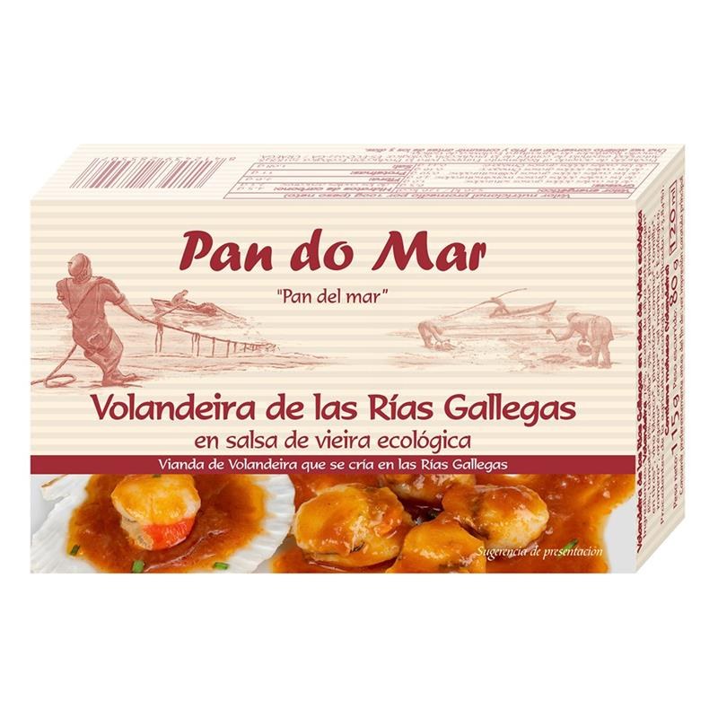 VOLANDEIRA EN SALSA DE VIEIRA 115G PAN DO MAR