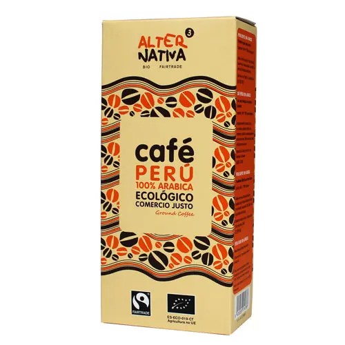 CAFÉ MOLIDO DE PERÚ 250G ALTERNATIVA 3