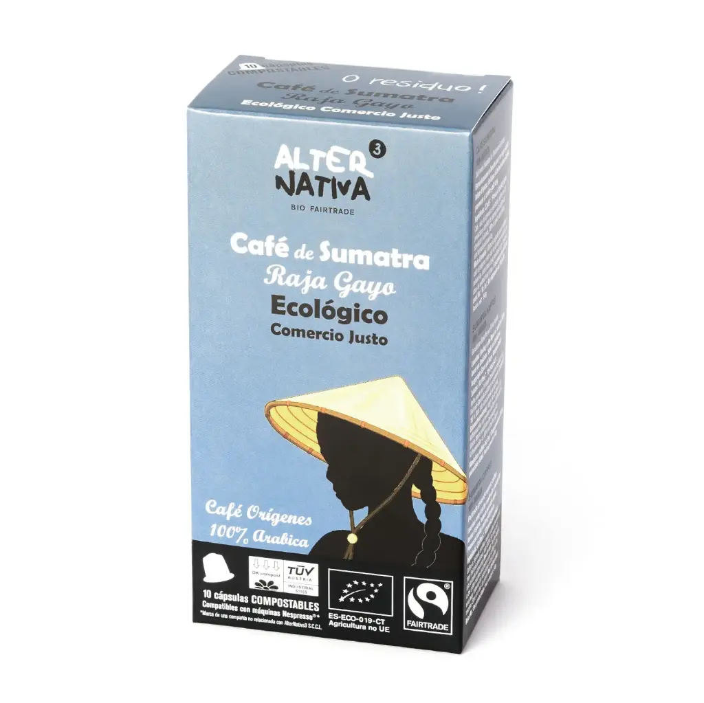 CAFÉ CÁPSULAS DE SUMATRA 5G X10CAPS ALTERNATIVA 3