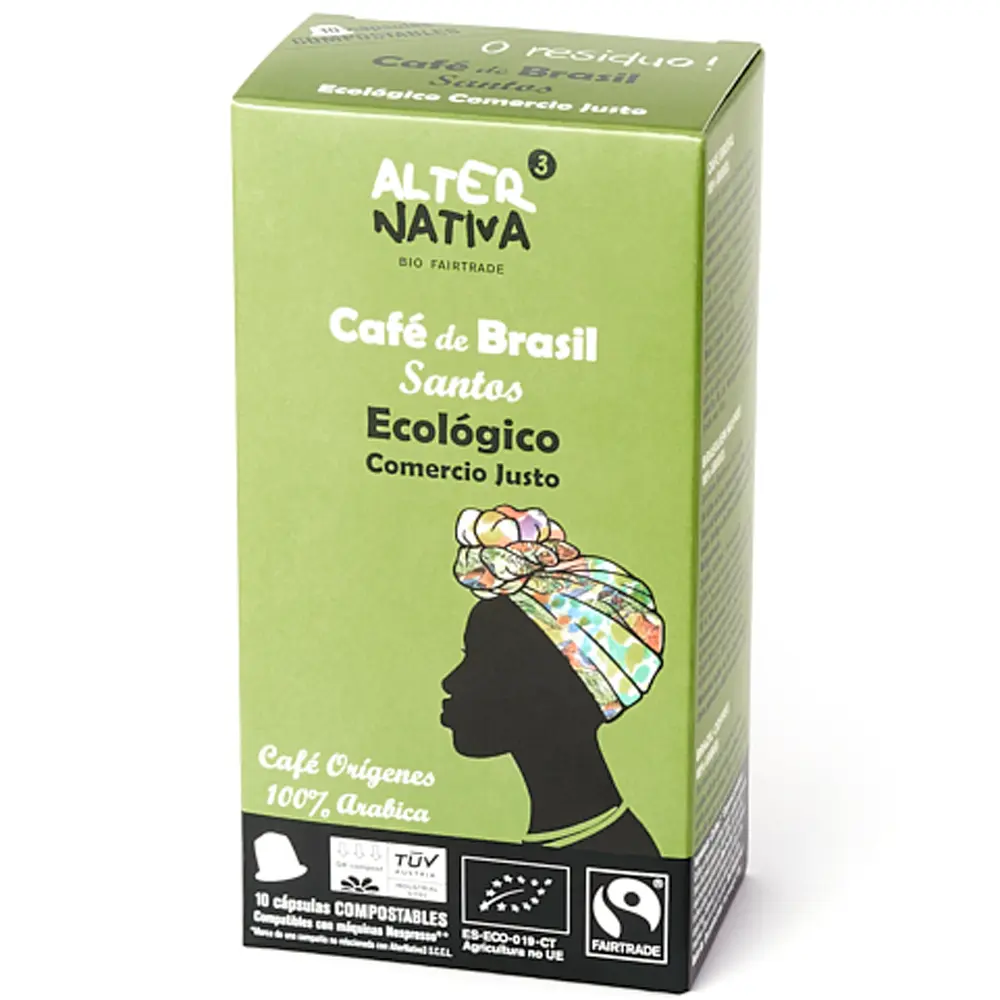 CAFÉ CÁPSULAS DE BRASIL SANTOS 5G X10CAPS ALTERNATIVA 3