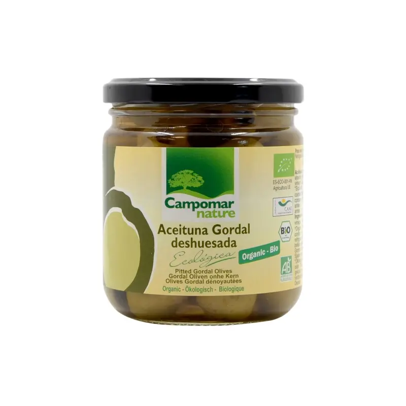 ACEITUNA GORDAL SIN HUESO 350G CAMPOMAR