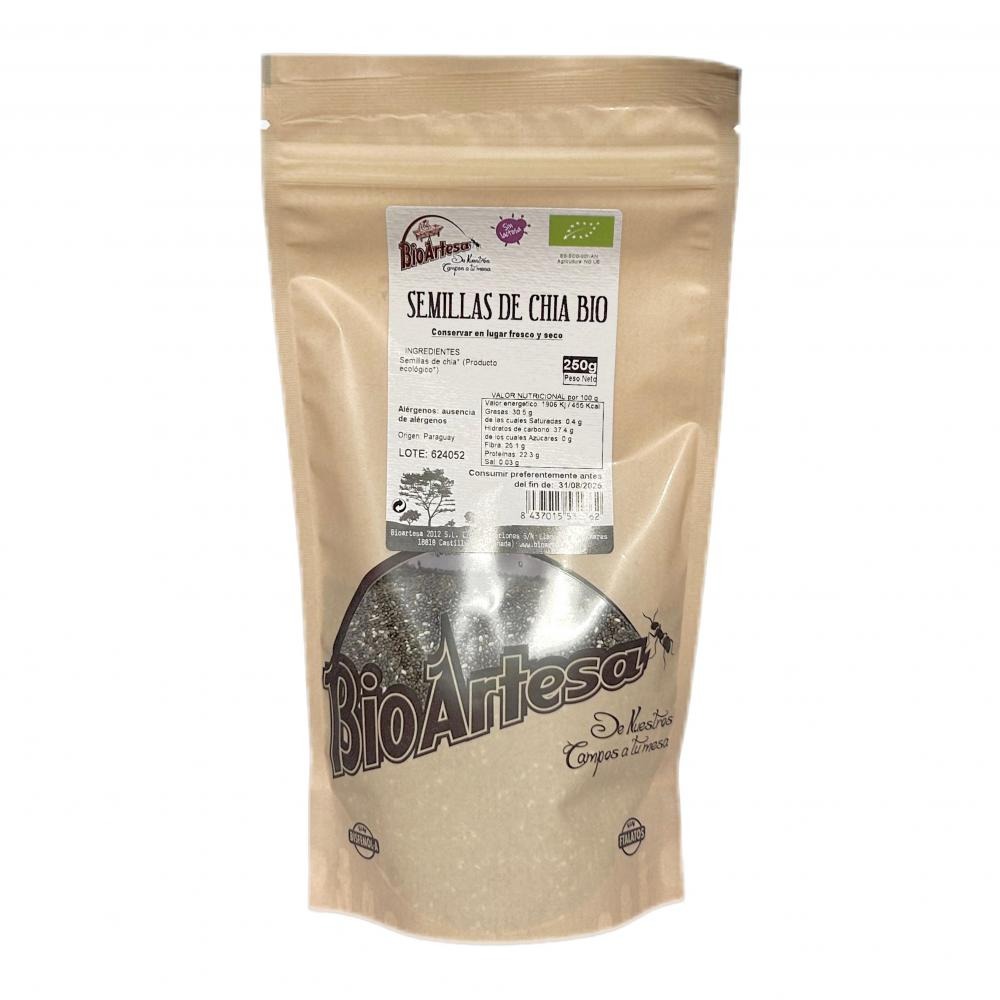 SEMILLAS DE CHIA 250G BIOARTESA