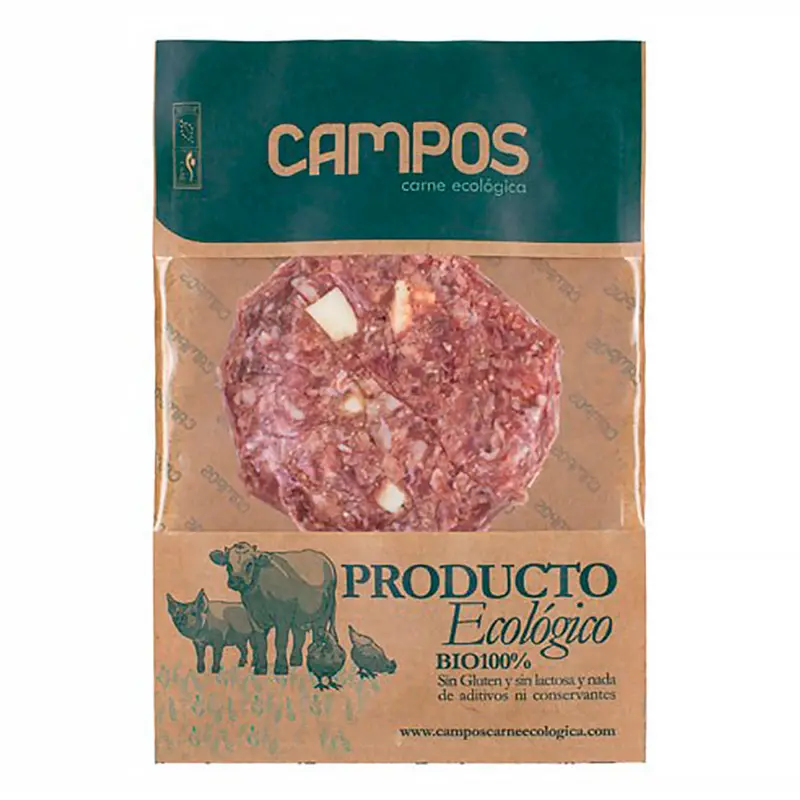 HAMBURGUESA DE RETINTO CON PARMESANO 185G aprox. CAMPOS