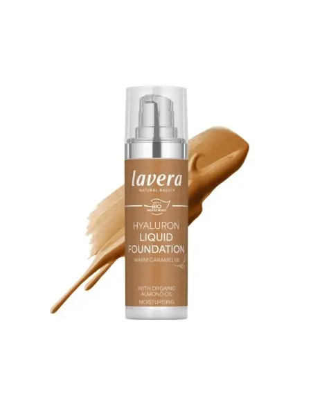MAQUILLAJE FLUIDO HYALURON 08 WARM CARAMEL 30ML LAVERA