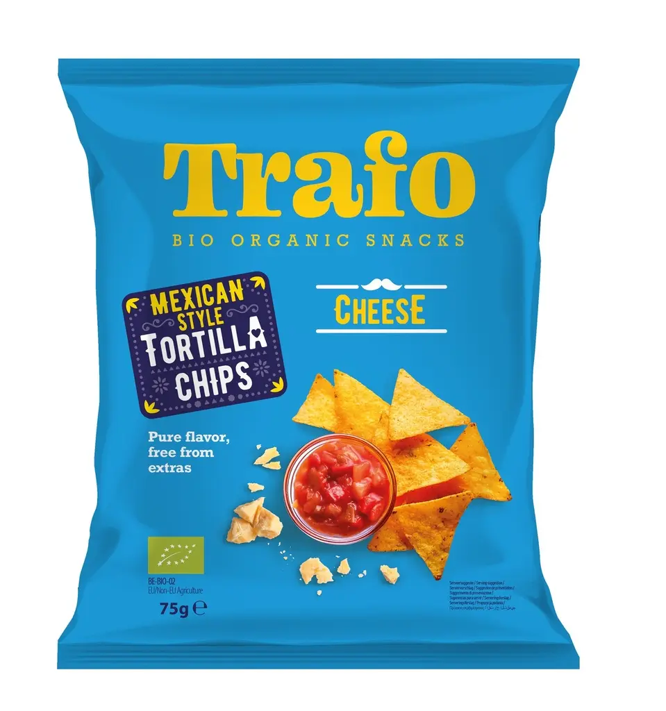 NACHOS SABOR QUESO 75G - TRAFO