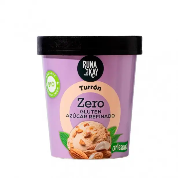 HELADO DE TURRON SIN LACTOSA 460ML - RUNAKAY