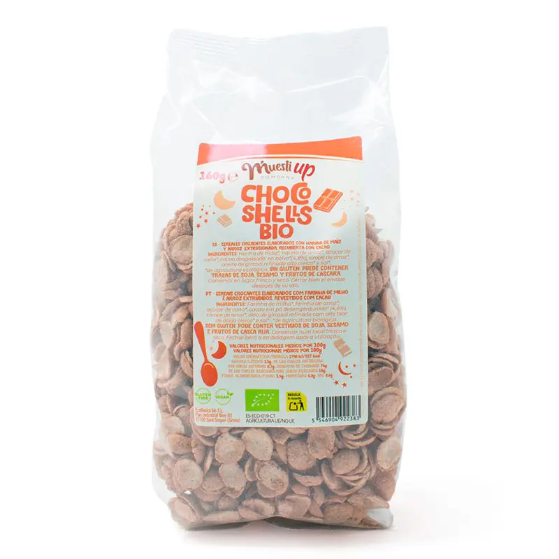 CHOCO SELLS SIN GLUTEN 160G - THE MUESLI UP
