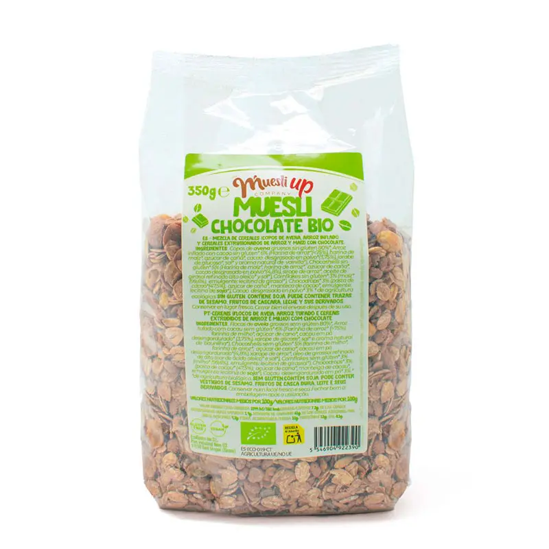 MUESLI DE CHOCOLATE SIN GLUTEN 350G - THE MUESLI UP
